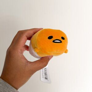 Sanrio Gudetama Egg Mini Bean Plush NWT 3.5"